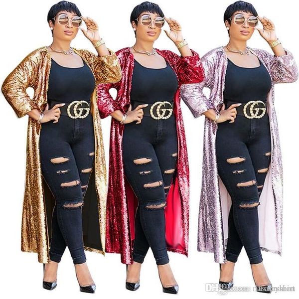 

плюс размер блестки кардиган конструктора женщин верхняя одежда сыпучие половина рукава светлый цвет женская одежда женский cape, Black