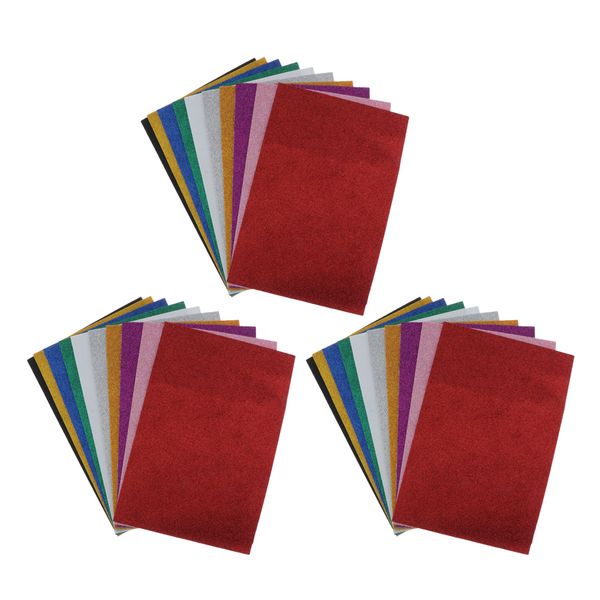 

30pcs eva foam craft sheets assorted colorful crafting sponge paper diy projects