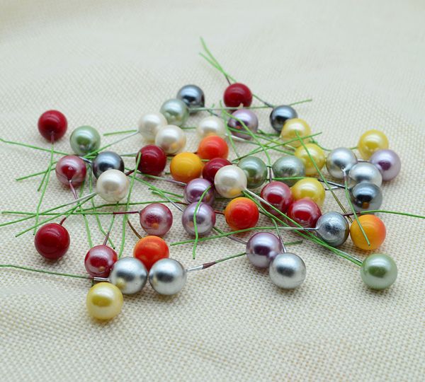 

100pcs foam cherry diy wreath gift a cap scrapbooking christmas decor for home wedding fake floristics artificial fruits flowers