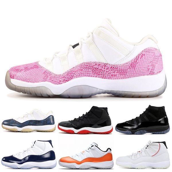 

snakeskin 11 11s basketball shoes mens women concord cap and gown orange trance win link 82 96 bred trainer sport sneakers 5.5-13