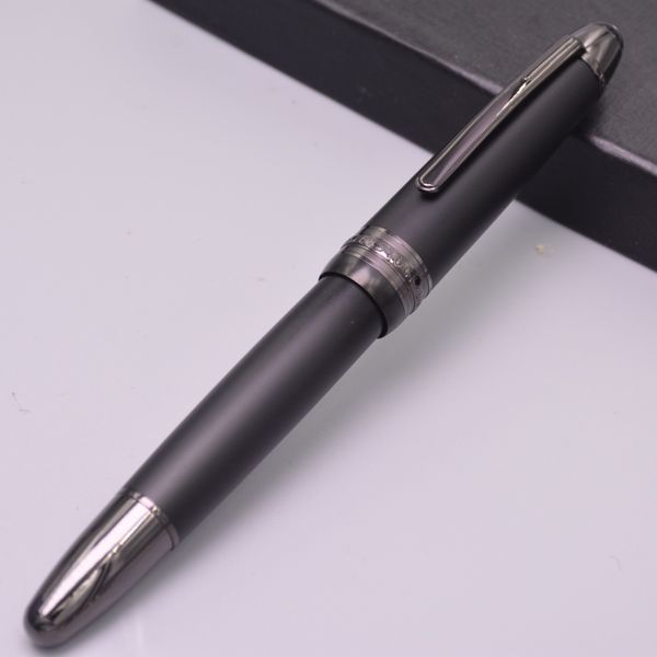 

new mount roller ball pen matte black luxury pen white classique office 149 writing pens with series number, Blue;orange