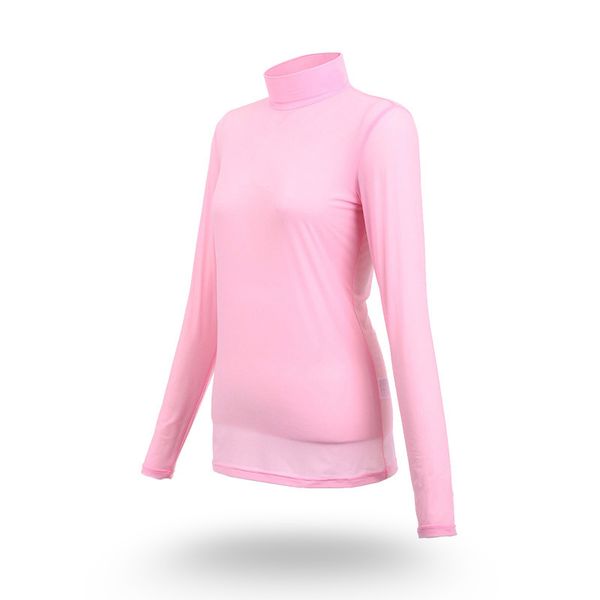 

pgm golf long sleeve ice t-shirts women summer outdoor sport clothes soft viscose shirt sunscreen uv underwear golf apparel