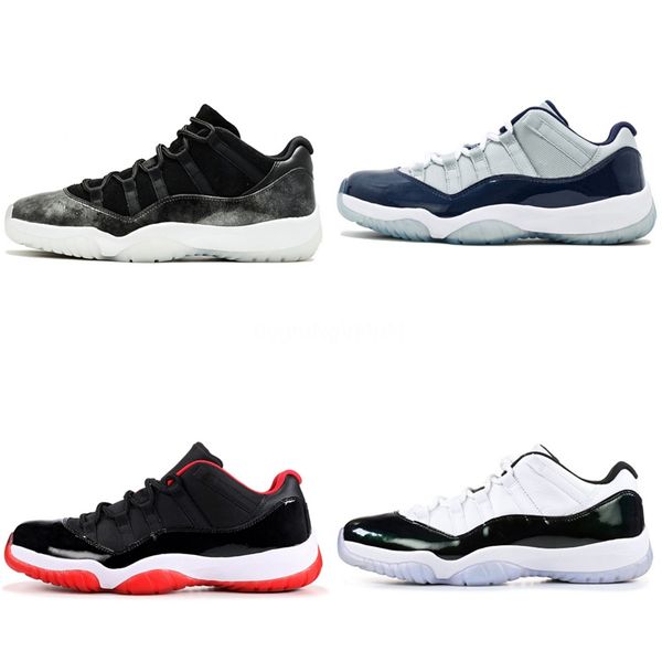 

mens men paris 11s low basketball shoes emerald toe turbo green gym red metallic silver mid milan travis scotts jumpman sports sneak#449