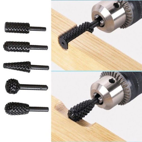 

1/4 «» diy drill bit set плотницкие режущий инструмент для обработки древесины нож резьбы по дереву строительства / инженерному ручной инстр
