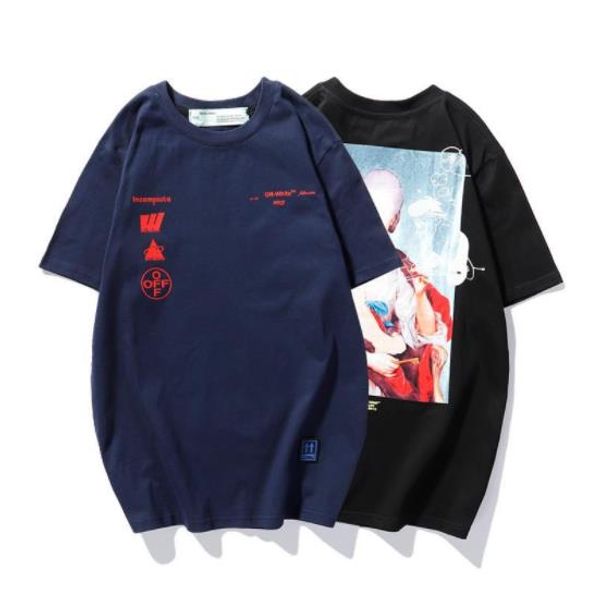 

luxury mens t-shirts summer mary monroe task oil painting pattern printing t-shirts designer street youth popular hip-hop t-shirt, White;black