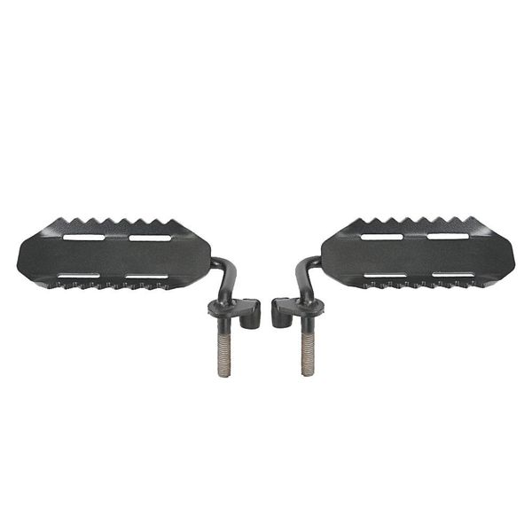 

1 pair foot pegs for 2007-2017 jk wrangler & unlimited black