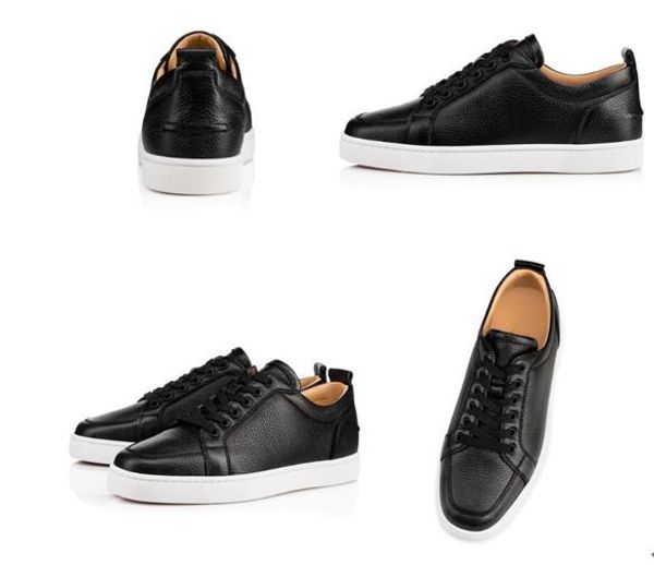 

factory wholesale low rantulow flat red bottom sneakers shoes junior men's popular brand casual shoes -- white,black,nude