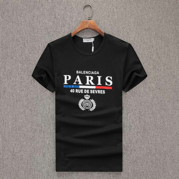 

2020 famous mens t shirt polos men women couples casual designer shirt short sleeve mens round tee mens designer t shirts, White;black