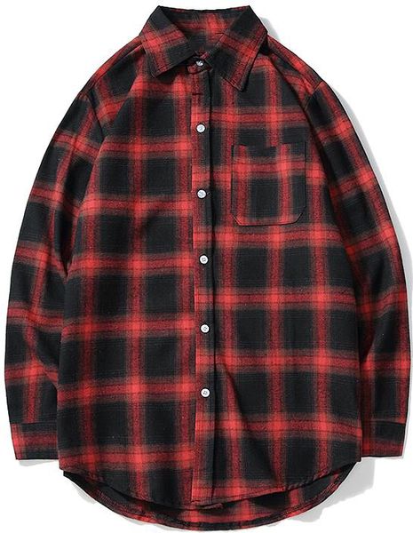 

fashion brand brand mens designer the new trend comfortable man cotton pullover leisure wild breathable men plaid sweater, Black