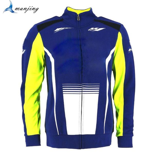 

pure polyester motorcycle racing team sweathirt motorike thin jacket spring autumn inside white
