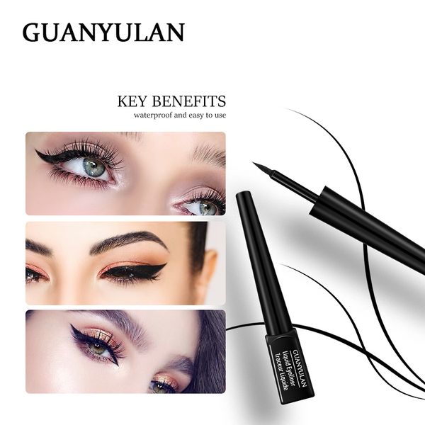 

guanyulan beauty women cat black liquid eyeliner pen waterproof smudge proof long-lasting eye liner pencil makeup cosmetic tools