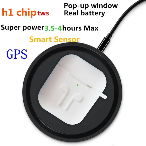 

Tw alr 2nd h1 chip bluetooth wirele earphone renamed wirele charging gp ear detection real battery pop up earbud