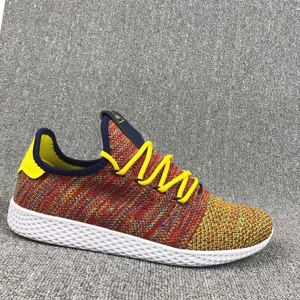 

2019 new arrive pharrell williams hu primeknit tennis men shoes tn women multicolor classic fashion sneaker