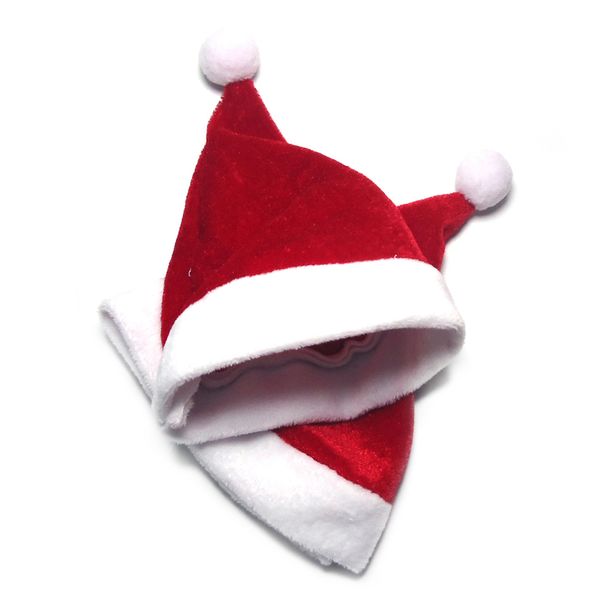 

2pcs рождество санта-клаус hat для 1/6 bjd куклы аксессуары xmas gifts