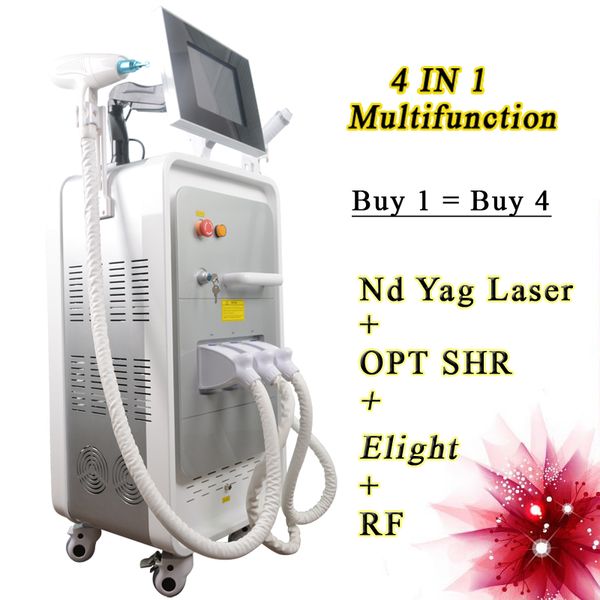 

beauty salon use opt shr ipl hair removal q switch nd yag laser tattoo removal beauty machine birthmark removal rf body skin tightening