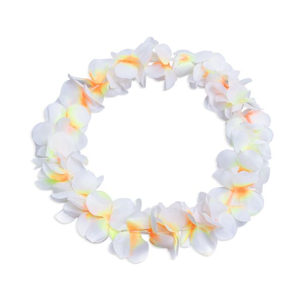 

fashion summer hawaiian flower necklace color hawaii flower leis fancy dress party hawaii beach diy party beach decoration