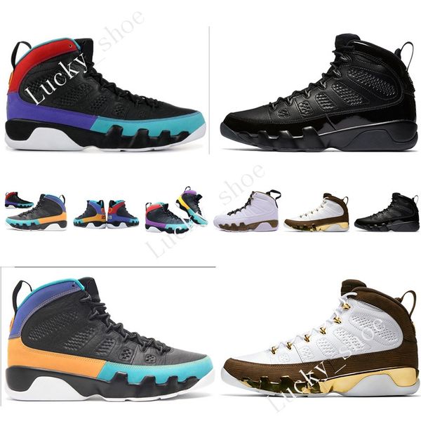 

wholesale 9 basketball shoes men black space jam anthracite copper statue barons suede fabric 9s ix authentic sport trainer mens sneakers
