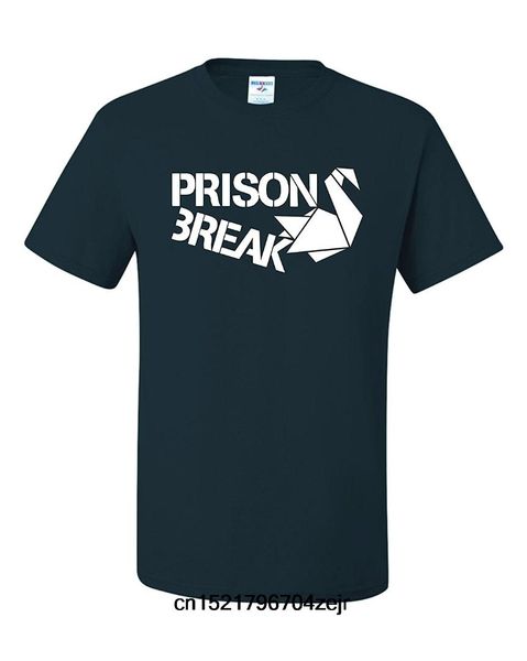 

men t shirt prison break paper swan season 5 funny t-shirt novelty tshirt women, White;black