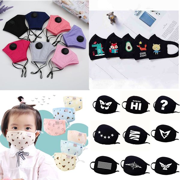 

valve mask mascherine дети хлопок маски рм2,5 дизайнерские маски пыле трехмерные дышащий защиты моющийся висячего типа уха