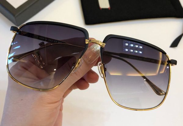 

women man square sunglasses clear glitter frame grey fashion sunglasses for new with box numgg181227-98, White;black