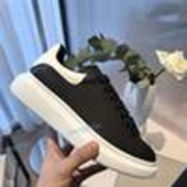

casual shoes lace up fathion comfort pretty girl women sneakers casual leather shoes men womens sneakers extremely durable, Black