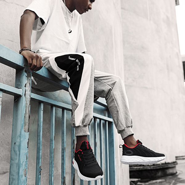 

solid sapato shockproof zapatos men sneaker light shoes slip spring causal of summer casual comfortable man mens mens black for