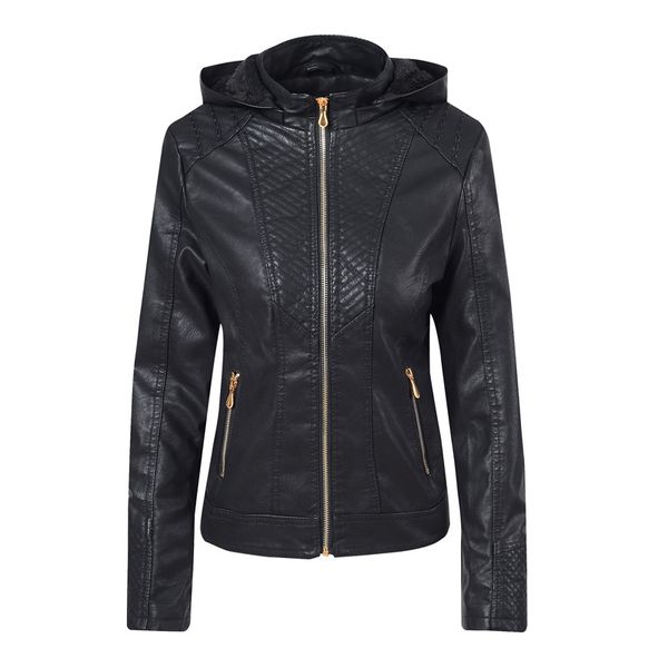 

ladies winter warm faux fur blue leather jacket women casual leather hooded fleece jackets pu coats black brown khaki red