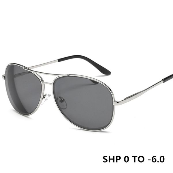 

xojox finished myopia sunglasses polarized men metal driving nearsighted glasses diopter sph -0.5 -1.0 -1.5 t0 -6.0 with box