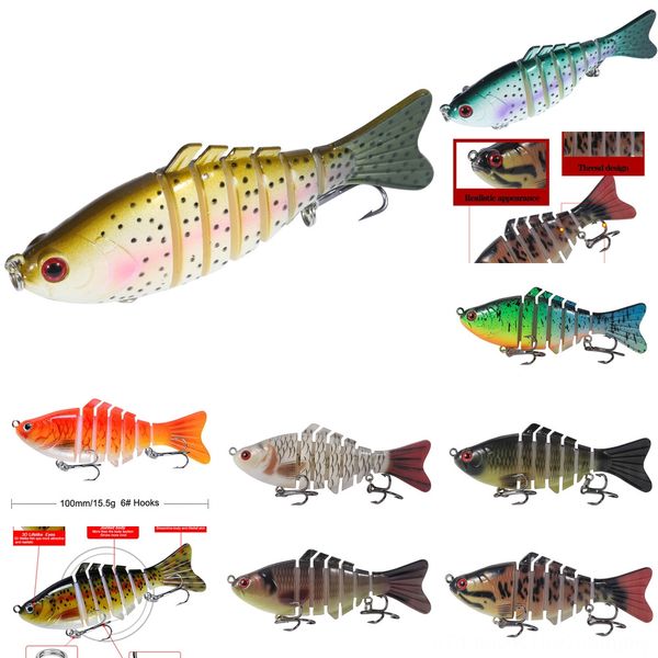 

ukvmx luya hard bait 10cm * 15.5g 4 colors built-in bait ball bionic steel long sfake bait