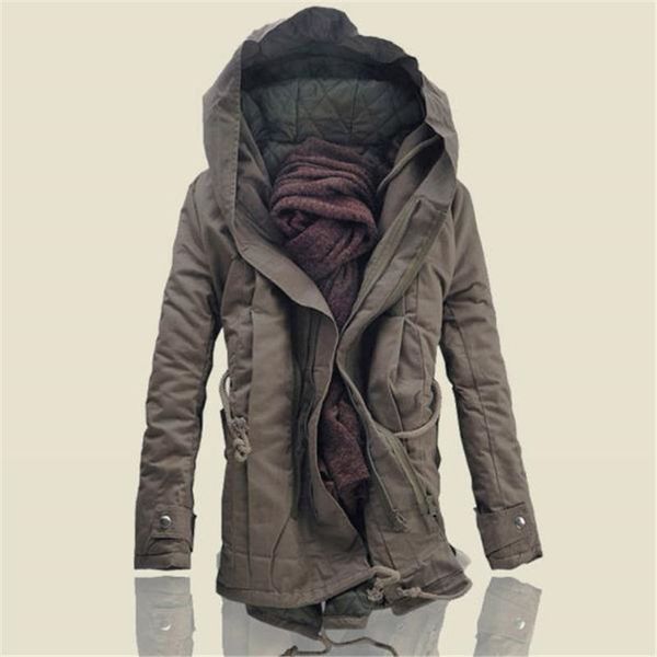 

Plus Size Mens Designer Coat Winter Loose Hooded Male Outerwear Thick Casual Males Clothing New Arrival