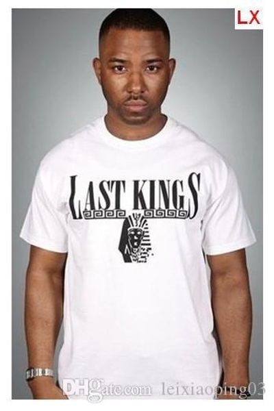 

летний стиль мужские футболки мода +2017 streetwear хип-хоп бейсбол рубашки мужской одежды tyga последних королей одежда, White;black