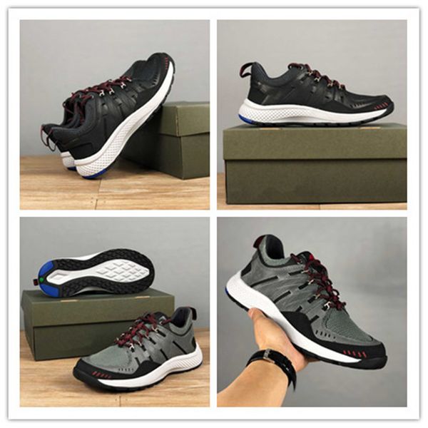

2020 new men's sports and leisure shoes comfortable and breathable flexible and comfortable fabric imported cowhide plus breathable mes, Black