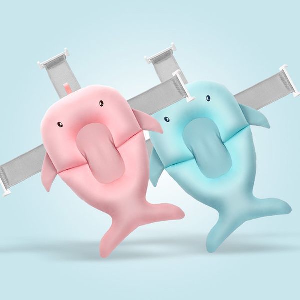 

baby bath cushion newborn bath anti-slip cushion seat infant floating bather bathtub pad shower support bed security soft pillow