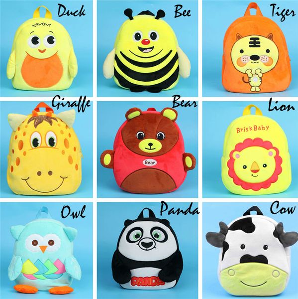 

cute kid toddler backpack kindergarten schoolbag baby cartoon animal bag 3d animal backpack