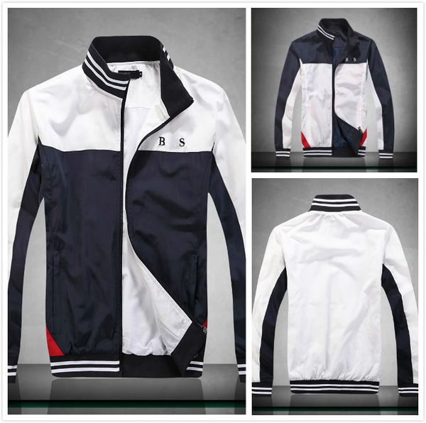 

bosses men jackets mens designer jacket luxury thick mens winter jacket contrast color brand mens brand business shirt, Black;brown