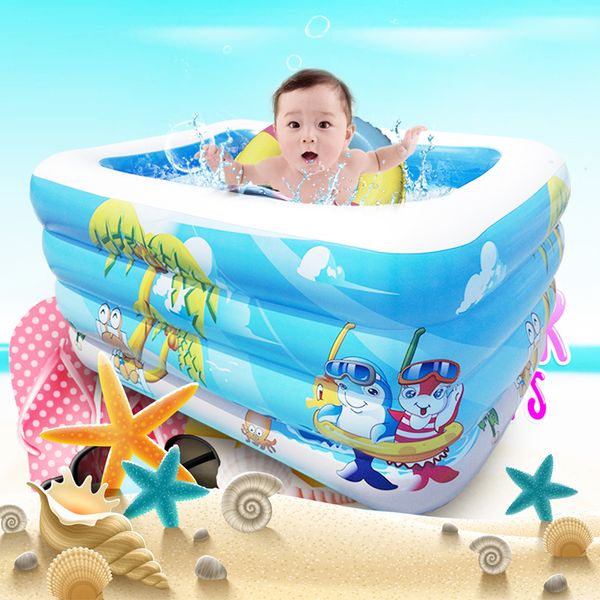 

4 size inflatable swimming water pool portable outdoor children bathtub game playground piscina bebe zwembad pvc waterproof