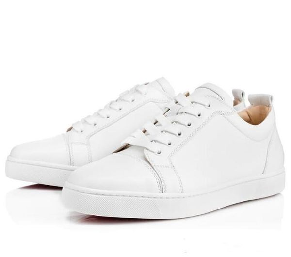 

wholesale paris red soles shoes junior spikes orlato men&#39s flat suede leather red bottom sneaker studded red sole shoes rive, Black