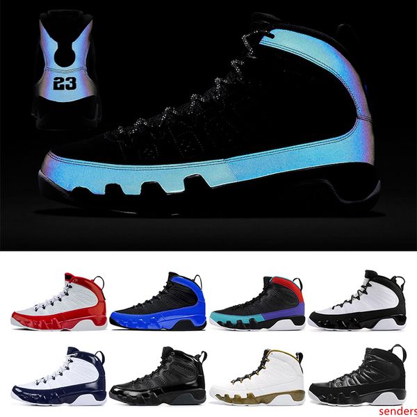 

2020 basketball shoes 9 race bule gym red black white dream it do it bred unc citurs mens trainers sports sneakers athletic