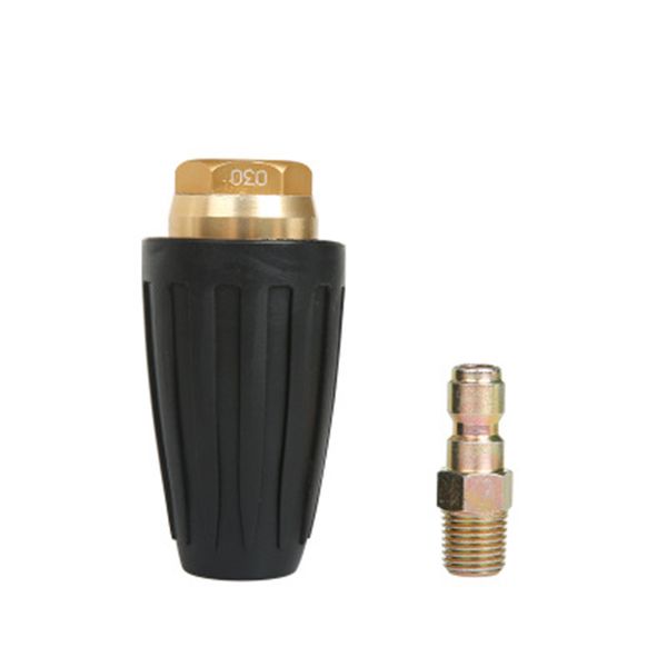

3600psi turbo spray head nozzle rotating lotus for high pressure washer cleaner