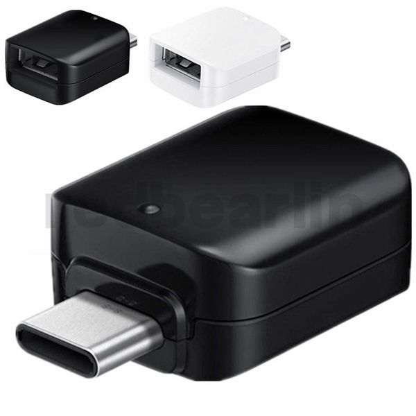 

type c to micro type c to usb otg adapter connector for samsung galaxy s8 s9 plus note 8 9 a8 c9 android phone