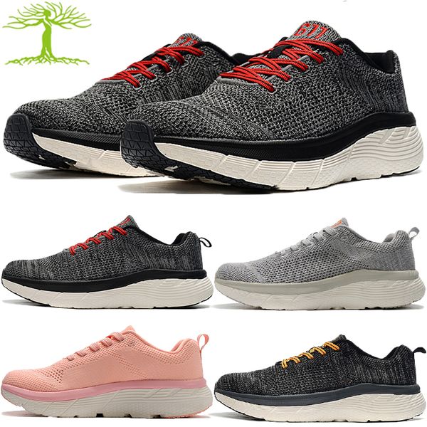 

mens fashion designer sneakers treeperi 611 platform oreo dark grey pink men women sport casual shoes us 5.5, Black