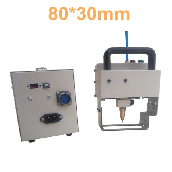 

машина маркировки 80 * 30mm портативная для машины 110 / 220v маркировки pein кода vin пневматической точечной