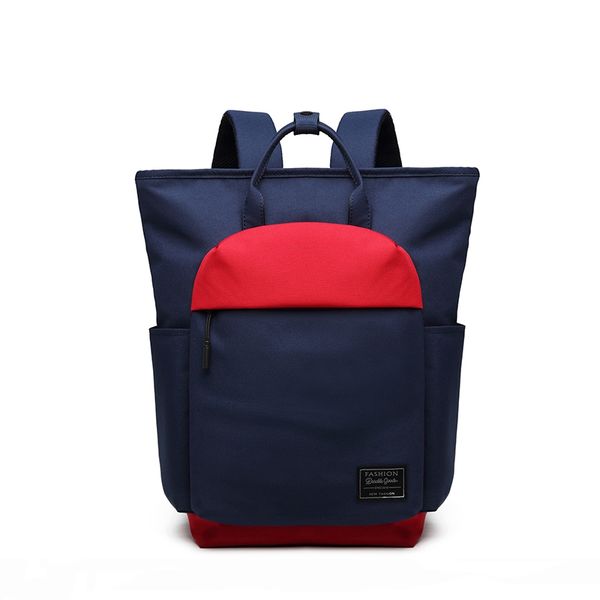 

canvas backpacks women candy color waterproof school bags for teenagers girls lapbackpack patchwork women backpack