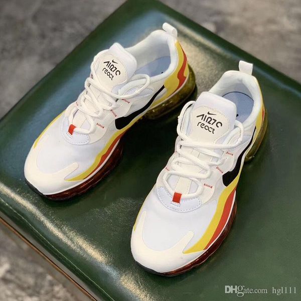

new mesh breathable fashion wild air cushion shoes rainbow stitching fashion couple shoes students sports casual running shoes women