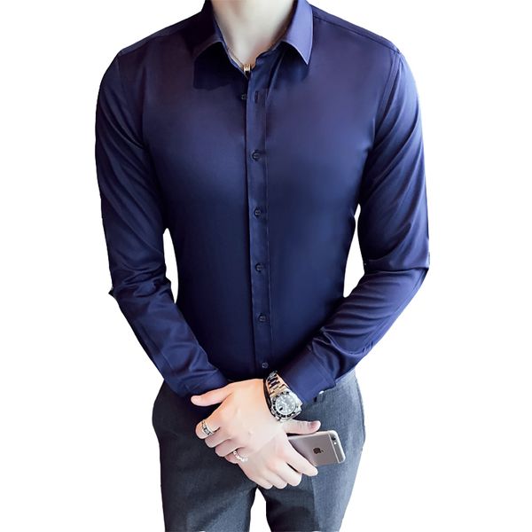 

новая мода жених смокинги рубашки лучший человек жених белый или черный мужчины свадебные рубашки партии формальные мужчины работают 5xl, White;black