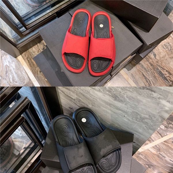 

gnornil casual men shoes leather slippers 2020 fashion genuine leather adullt non-slip rubber sport shoes plus size eu 48#701, Black