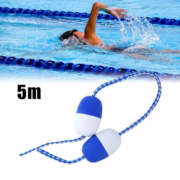

newly 5 meters safety float lines swimming pool safety divider rope floating rope with 11 balls pool accessories