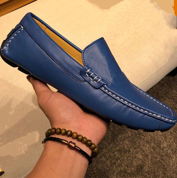 

2020 l luxury designer brand black glitter spikes studded red bottom loafers shoes men flats wedding party gentlemen dress oxford size 38-46