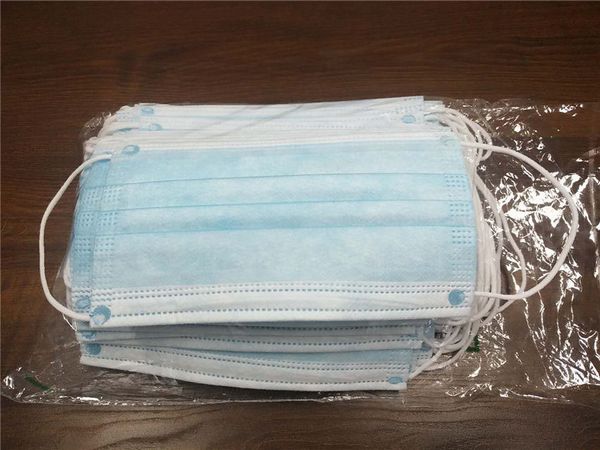 

disposable face mask anti dust face masks three layer face mask 50pcs per package one time filtrition masks a02