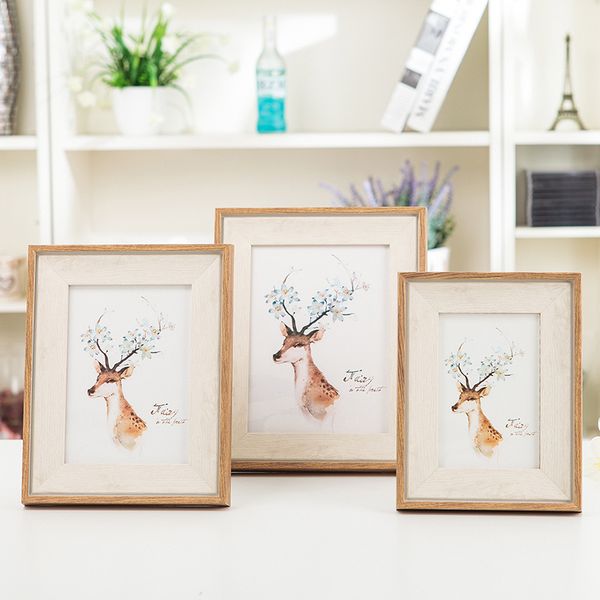 

large nordic p frame 10 inch creative hanging wall picture frame white nature